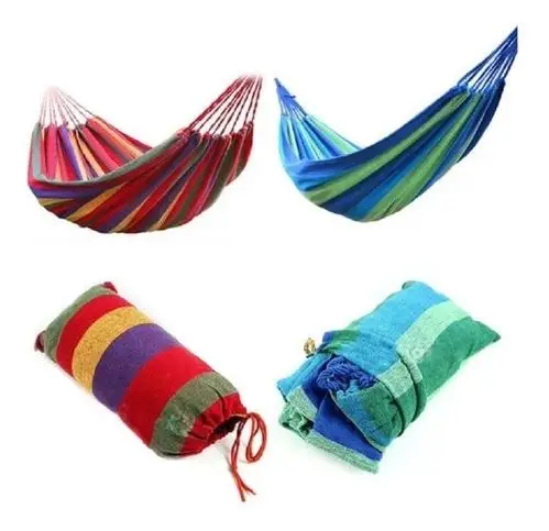 Hamaca Paraguaya Resistente Con Bolso
