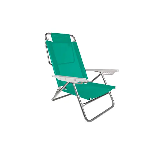 Silla Playa Reposera Aluminio 6 Posiciones Summer
