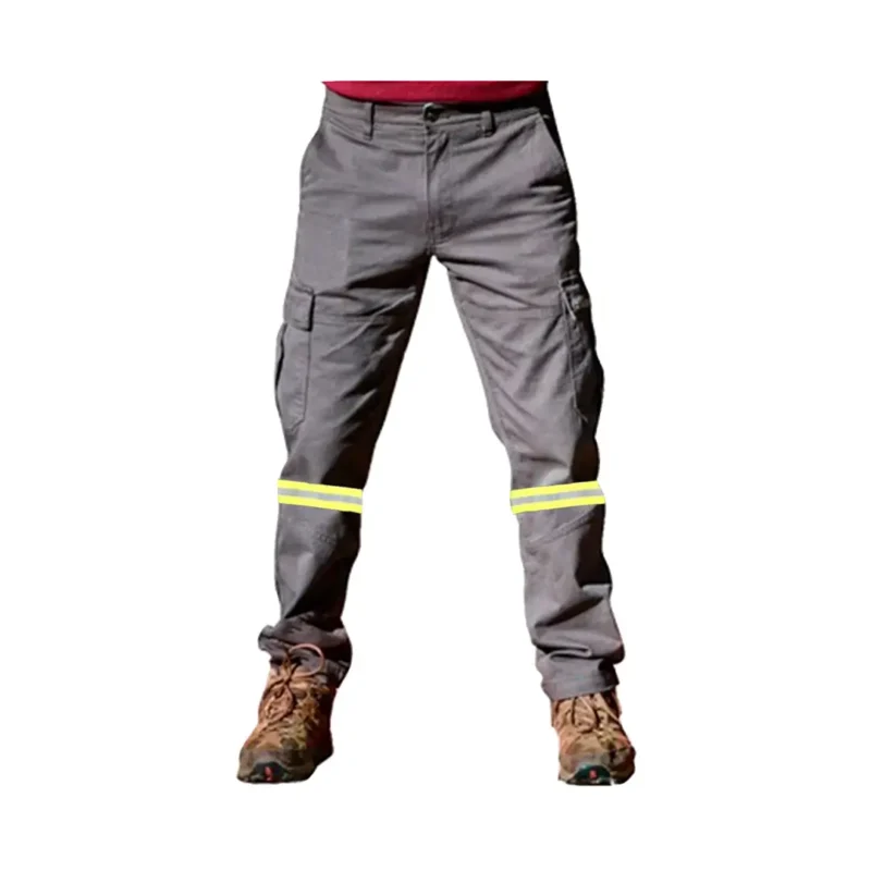 Pantalón Cargo Hombre Trabajo Reforzado Con Reflectivo - Imagen 2