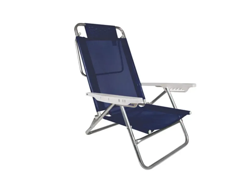 Silla Playa Reposera Aluminio 6 Posiciones Summer