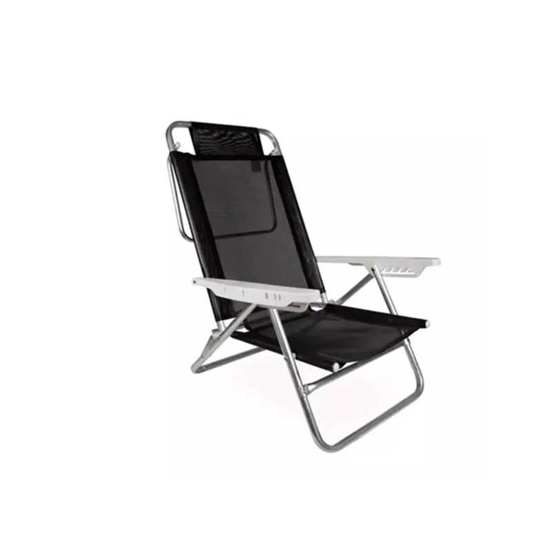 Silla Playa Reposera Aluminio 6 Posiciones Summer - Imagen 2